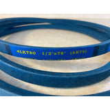 D&D PowerDrive 4LK780 or A76K Heavy Duty Aramid V-belt Vbelt Vbelt NEW