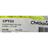 MRICPY33 300 Mm Wheel Nut Indicator, Yellow - 10 Piece