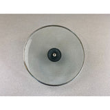 9.5" Glass Universal Cooking Pot Lid With Cool Touch Handle And Stainless Rim