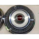 Vintage Chrysler Imperial 14" Hubcaps Set Of 2