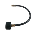 Deltec 1/4" LP Gas Propane 16" Connector Hose for RV Tanks
