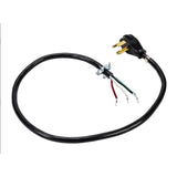 Power Cord Range & Dryer Whirlpool PT600L Genuine OEM 4-Prong 30-Amp