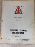 Vintage 1950s Technical Training International Manuals Lot Of Three