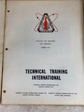 Vintage 1950s Technical Training International Manuals Lot Of Three