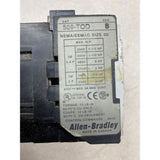 ALLEN BRADLEY 509-TOD SER B FULL VOLTAGE STARTER PRE-OWNED