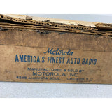 VTG Motorola  1947 - 48 Kaiser Frazer 8KRA Am Radio Control Head In Original Box