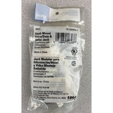 Eagle Electric Flush Mount Voice/Data & Video Jack TA 202DF81-P NEW