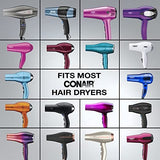 Conair Volumizing Hair Diffuser Dryer Attachment Fits Nozzles from 1.75” to 2.3”