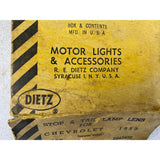 1953 Chevrolet Upper Outer Stop & Tail Lamp Lens 5505 NEW