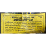 Leisure Components Frig-Kool Inside The Refrigerator Fan Model 606