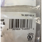 Eagle Electric Flush Mount Voice/Data & Video Jack TA 202DF81-P NEW