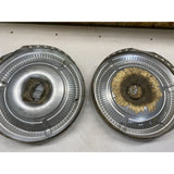 Vintage Chrysler Imperial 14" Hubcaps Set Of 2