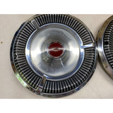 Vintage Chrysler Imperial 14" Hubcaps Set Of 2