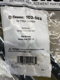 STENS AIR FILTER COMBO 102-582, HONDA/17210-ZE7-505 Most GXV160 Models