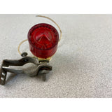 Vintage Old School Bicycle Clamp Mount Red Tail Lamp