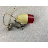 Vintage Old School Bicycle Clamp Mount Red Tail Lamp