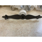 Vintage Amerock Brass & Porcelain Knob Door Drawer Pulls SP - 551  LOT OF 23 NEW