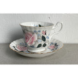 Royal Albert Teacup Saucer Set Bone China England Pale Pink Rose