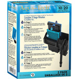 Aqua-Tech 10-20 Aquarium Filter Cartridge 3pk