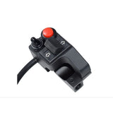 Feiteplus Aluminum Alloy Left Motorcycle 7/8" Handlebar Mount Switch Horn Turn Signal Hi Low Beam