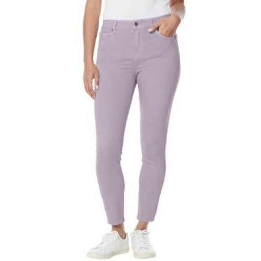 Buffalo David Bitton Aubrey 4 Stretch Super Soft Ankle Grazer Jeans Lilac