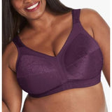 Playtex 18 Hour Original Comfort Strap Full Coverage Bra 4693 Size 40DDD Plum