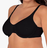 Fruit of the Loom Cotton Stretch Extreme Comfort Bra Style 9292PRA Black 34B