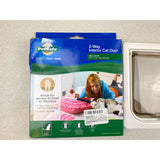 PetSafe Interior 2-Way Locking Cat Door - up to 15 Lb NEW In Distressed Box