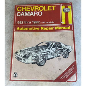 Haynes Chevrolet Camaro 1982 thru 1992  Repair Manual Used