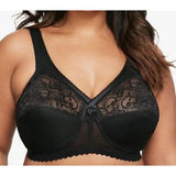 Glamorise Women's 44B Full Figure MagicLift Original Wirefree Support Bra #1000