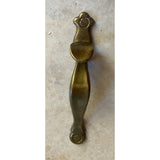 Amerock VTG Thumb Antique Brass Cabinet Door Handles USED Lot Of 9