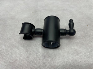 AlenArt Outdoor Shower Fixture Replacement Part matte black hand shower holder
