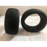 RC Cars - AKA Racing 14007QRY 1/8 Impact Super Soft Long Wear Tires Pair