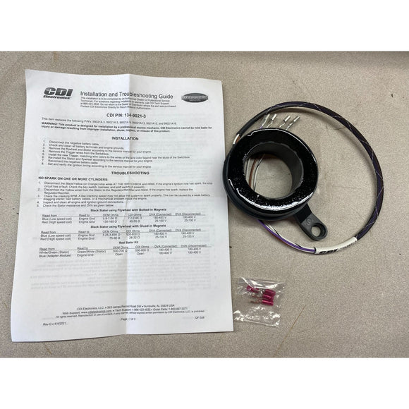 CDI Electronics Mercury Trigger 3 Cylinder. (134-9021-3) New Without Packaging