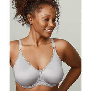 Wonderbra Side Shaping and Silky Soft Fabric  Underwire-SILVER-34D