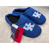 FOCO Mens NCAA University of Kentucky Wildcats Poly Knit Slippers Size Small