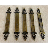 Amerock 171-1 Antique English 8.5" French Colony Cabinet Pull Backing Plate Lot Of 5 USED
