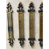 Amerock 171-1 Antique English 8.5" French Colony Cabinet Pull Backing Plate Lot Of 5 USED
