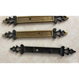 Amerock 171-1 Antique English 8.5" French Colony Cabinet Pull Backing Plate Lot Of 5 USED
