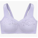 Glamorise Womens 44DD Full Figure Cotton Blend Support Bra #1001 Lilac