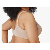 Glamorise Women's Plus Size MagicLift Comfort Bra 48H Posture Back #1064 Beige