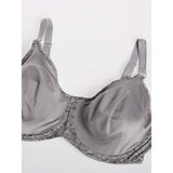 Wonderbra W7575 Side Shaping and Silky Soft Fabric Underwire Bra SILVER 34D