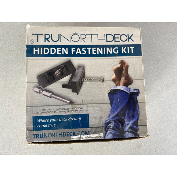 Trunorth Deck 250 Piece Hidden Fastener, with driver bit