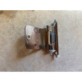 Amerock PAT1967 Chrome Cabinet Door Hinges Self Closing Flush Mount Lot Of 44  NOS
