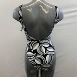 Aerie Women's NEW Black and White Full Piece Bathing Suit Size Small Polyester