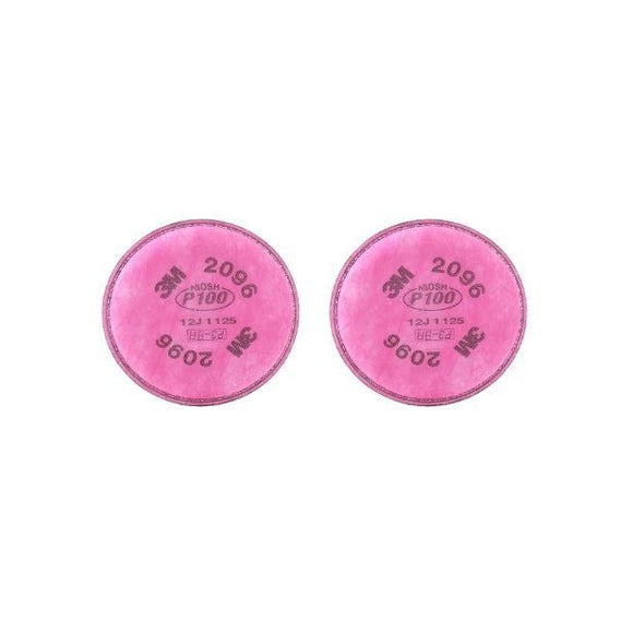 3M Particulate Filter 2091, P100, Pink 2096