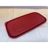 Rubbermaid Storage Container Lid 7N00 Red 9' X 4 3/8 Red Pre-owned