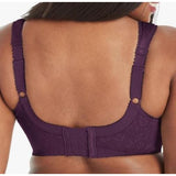 Playtex 18 Hour Original Comfort Strap Full Coverage Bra 4693 Size 40DDD Plum