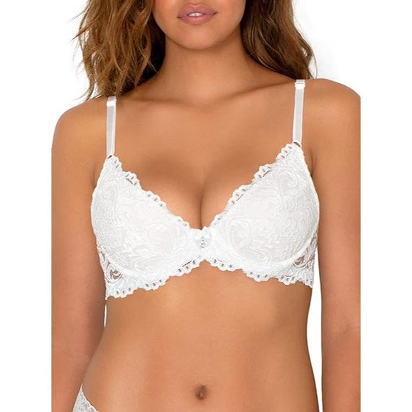 Smart & Sexy 85046M womens Signature Lace Push-up Bra 38A