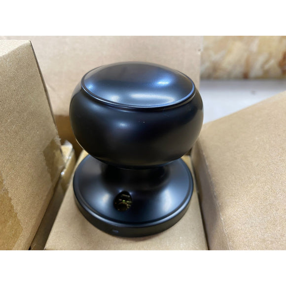 Knobwell 4 Pack Oil Rubbed Bronze Dummy Door Knob Single Sided